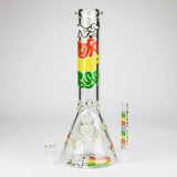 14″ Design Exclusive License Glass 7mm Bong Beaker Bong-Box of 6 [C1559-COMBO B]