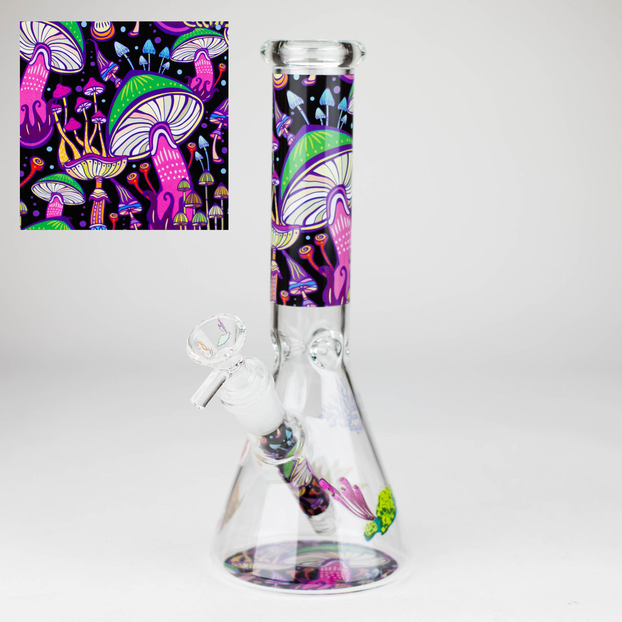 10″ Design Exclusive License Glass Bong Beaker Bong-Box of 20 [DCK014-COMBO D]