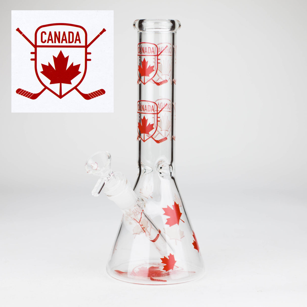 10″ Design Exclusive License Glass Bong Beaker Bong-Box of 20 [DCK014-COMBO D]