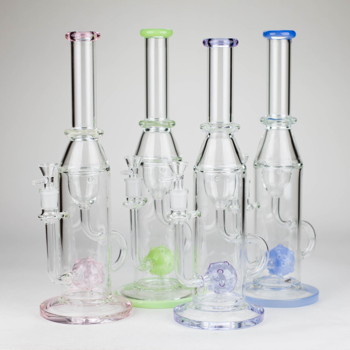 14″ Beaker Base Glass Bong [C1540]