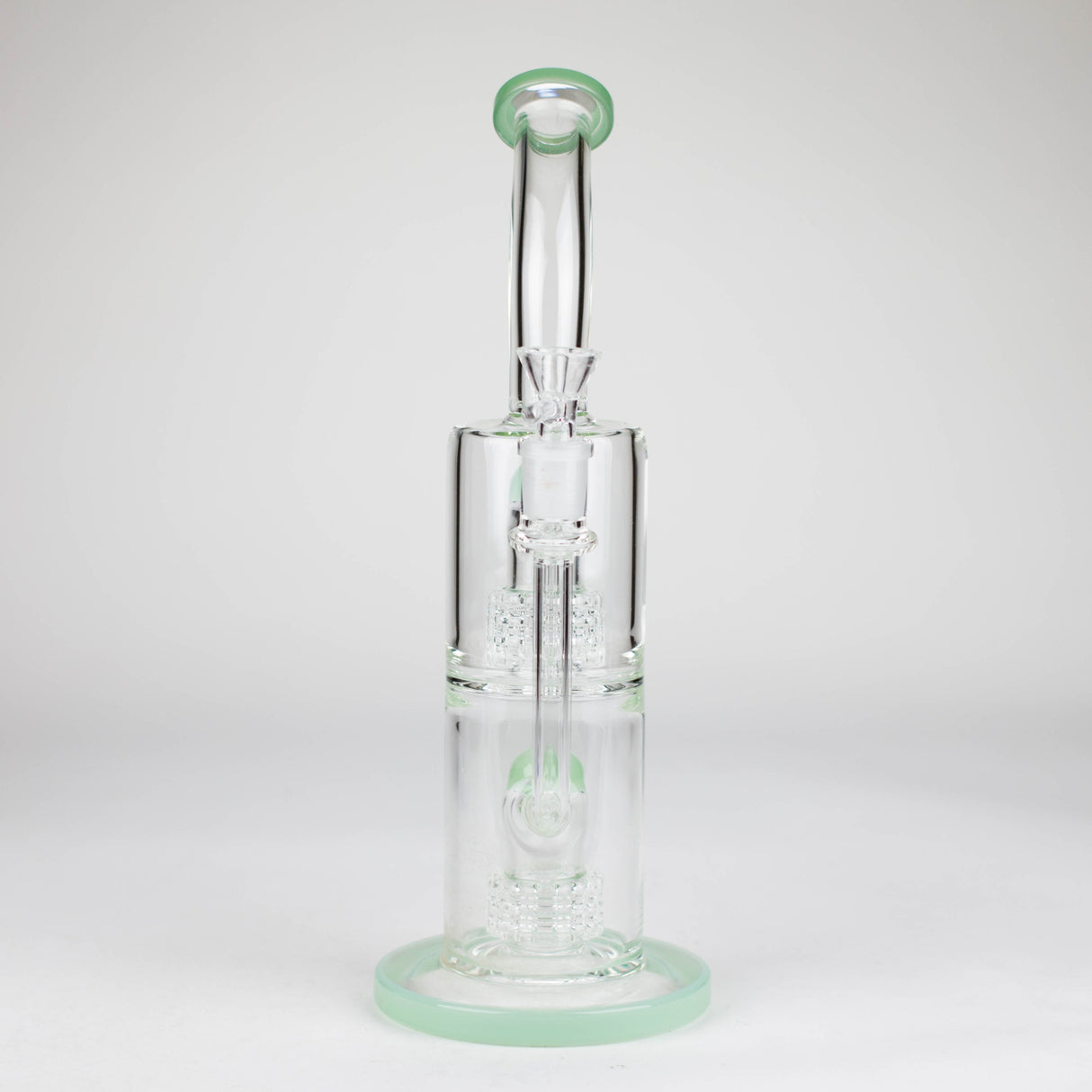 12″ Bent neck Glass Bong [C1539]