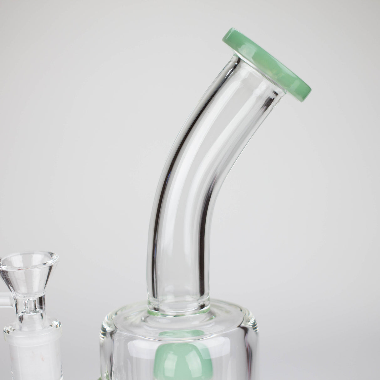 12″ Bent neck Glass Bong [C1539]