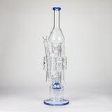 20" Coil Glass water recycler bong [C1577]