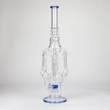 19" Coil Glass water recycler bong [C1576]