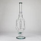 19" Coil Glass water recycler bong [C1576]