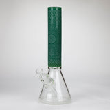 14" Beaker Base Glass Bong  [C1037-CC268]