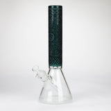 14" Beaker Base Glass Bong  [C1037-CC268]