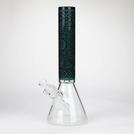 14" Beaker Base Glass Bong  [C1037-CC268]