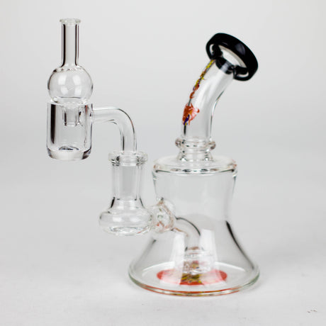 Xtreme | 5" Oil Rig with quartz banger [BT4409]