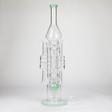 20" Coil Glass water recycler bong [C1577]