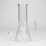 8" Clear Beaker Bong