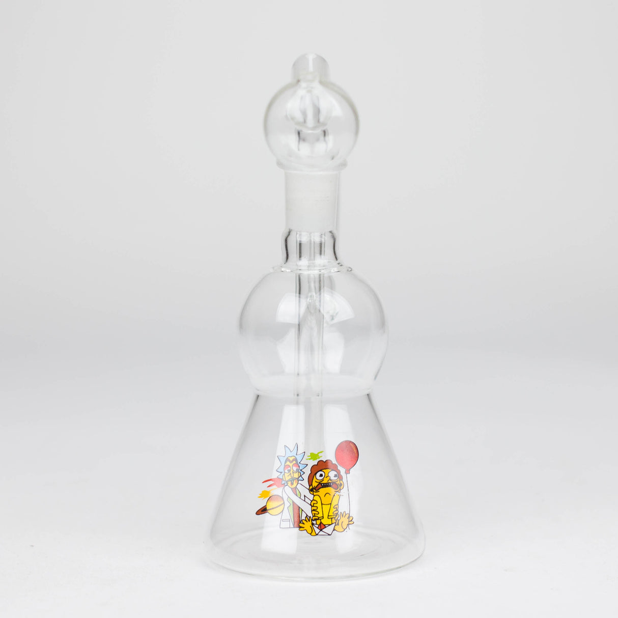 6.5" glass oil rig sticker