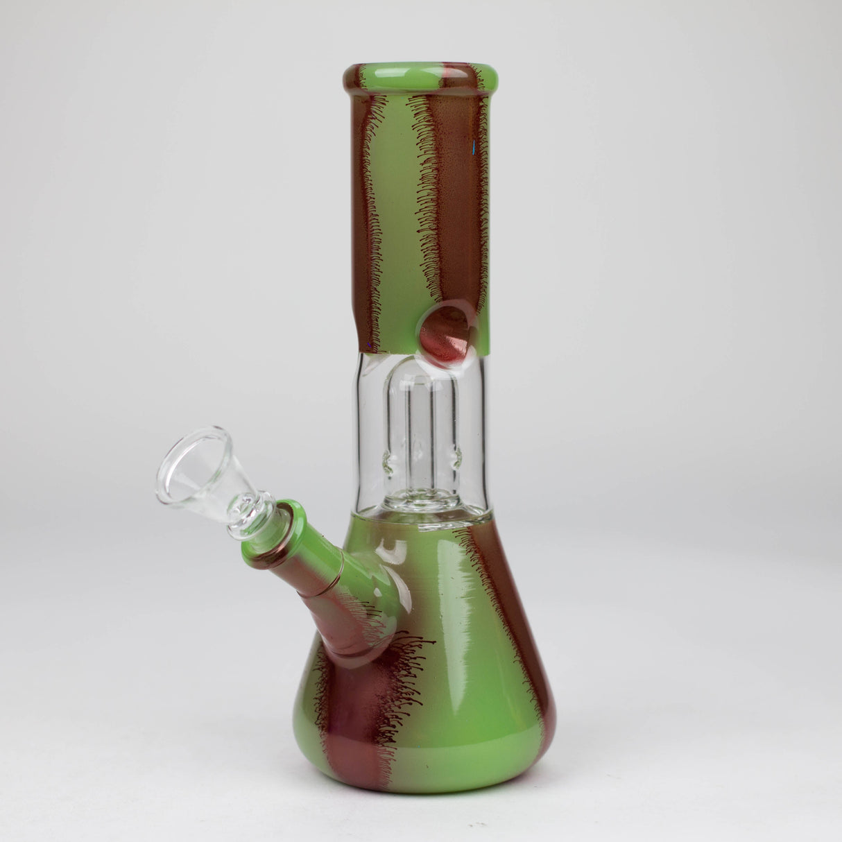 8" Dome Percolator glass water Bong-Assorted