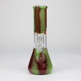 8" Dome Percolator glass water Bong-Assorted