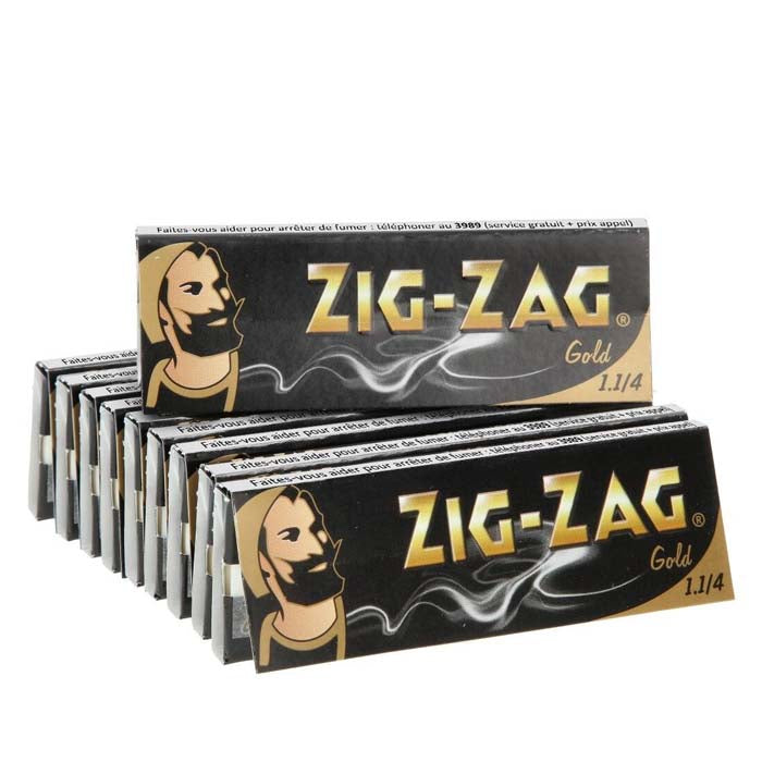 Zig Zag Gold 1-1/4 Box Of 100_2