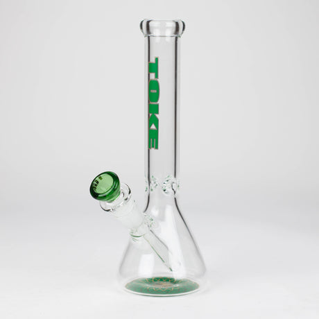 TOKE | 10" Beaker glass water bong