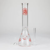 12" TR beaker glass bong