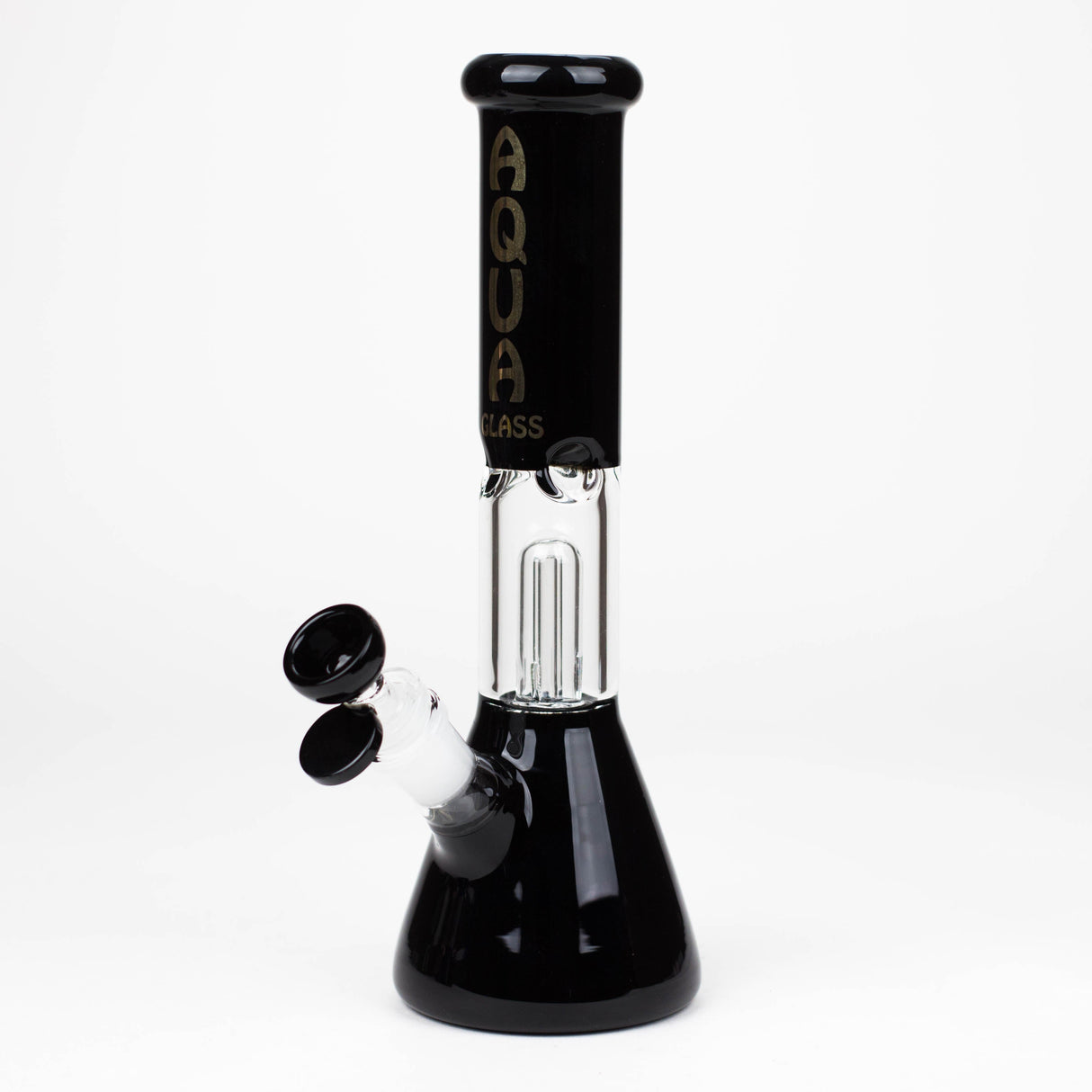 AQUA | 10″ Glass Bong with Percolator & Bowl [B2]