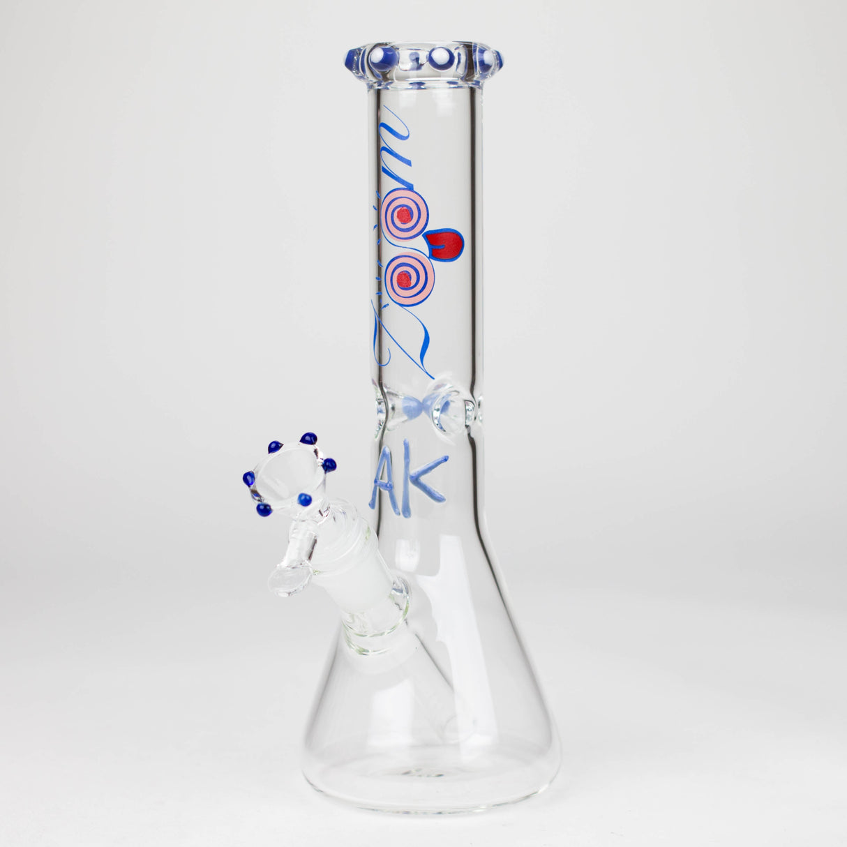 Zoom | 9.5" Glass Bong with Bowl Box of 12 [B9]