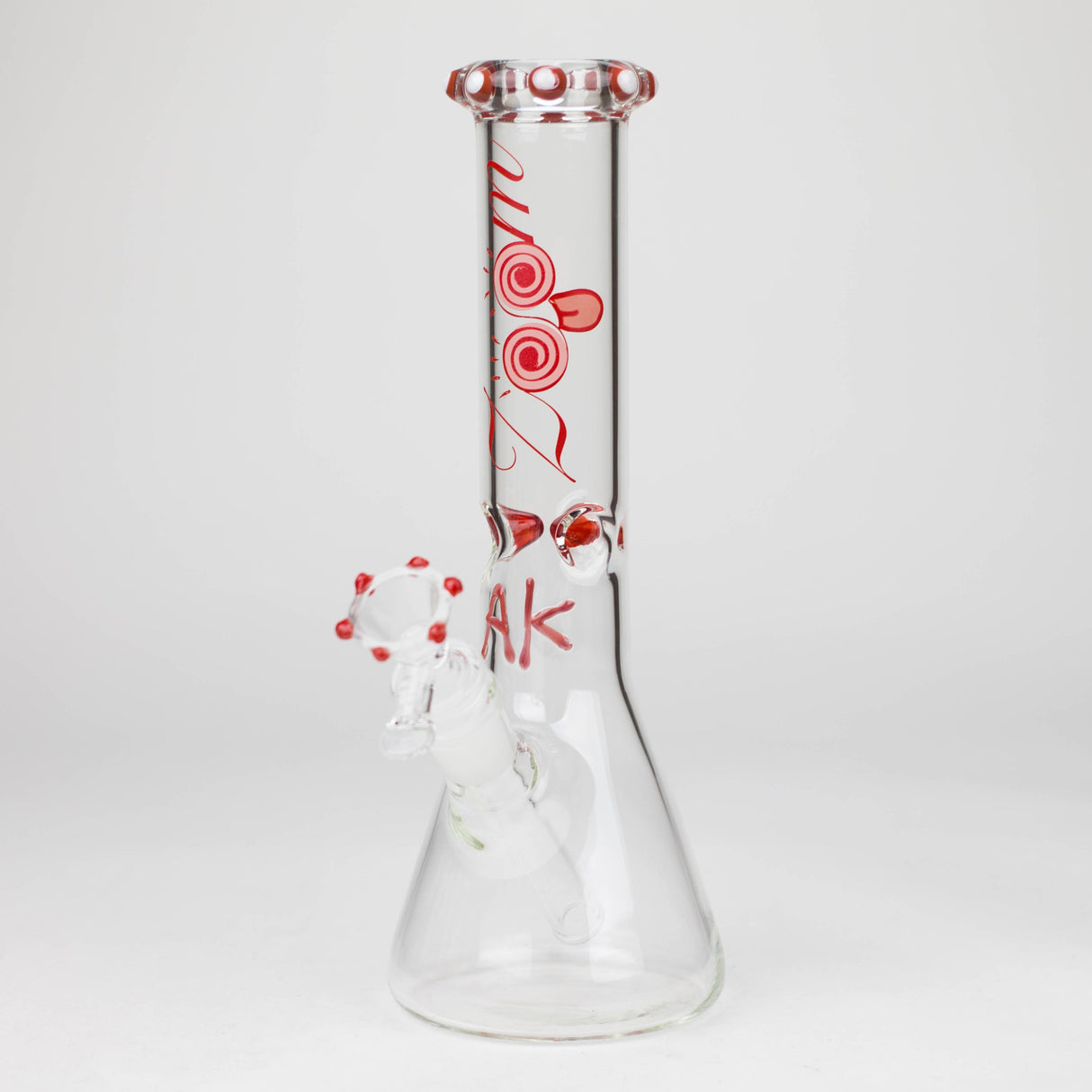 Zoom | 9.5" Glass Bong with Bowl Box of 12 [B9]