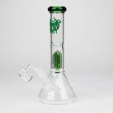 Xtreme | 10" Glass Bong with Percolator &amp; Banger [AK04]