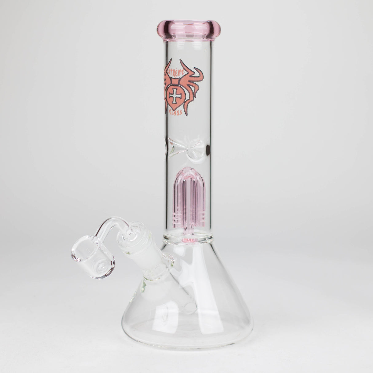 Xtreme | 10" Glass Bong with Percolator &amp; Banger [AK04]