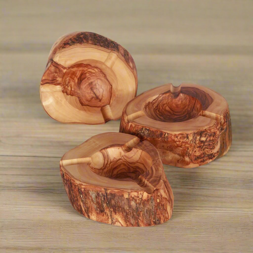 VOW | Olive wood Rustic Ashtray