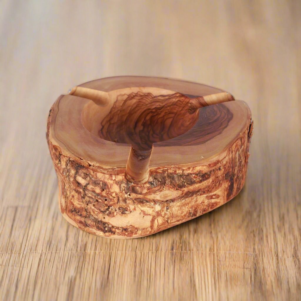 VOW | Olive wood Rustic Ashtray