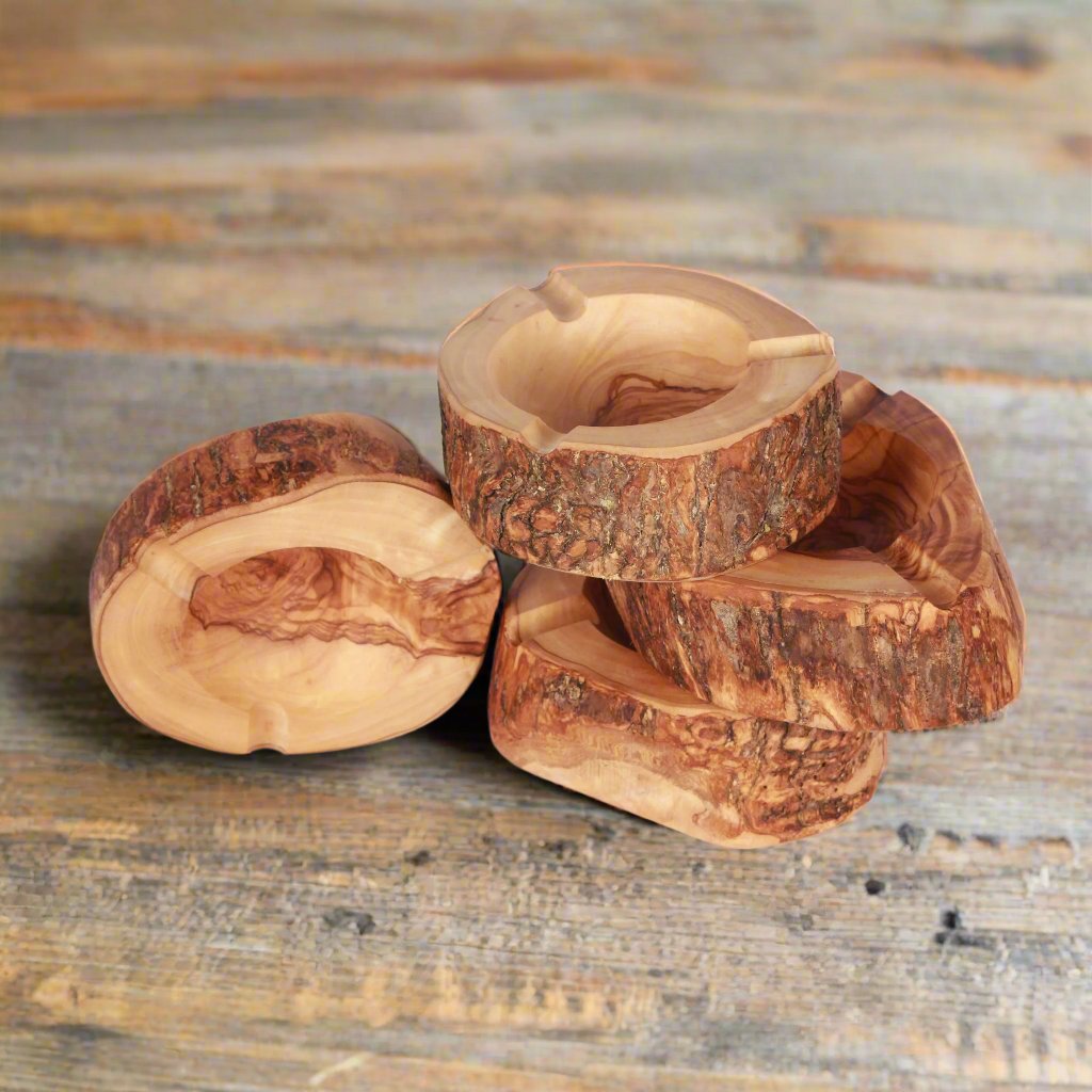 VOW | Olive wood Rustic Ashtray