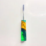 VOW | Olive wood epoxy dabber -Type A Cap · Dabber · Insert · Clip · Nail Variety Olive Wood Green