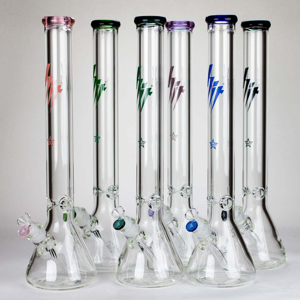 HIT | 20" - 9mm Thick Glass Water Pipe [HIT704]