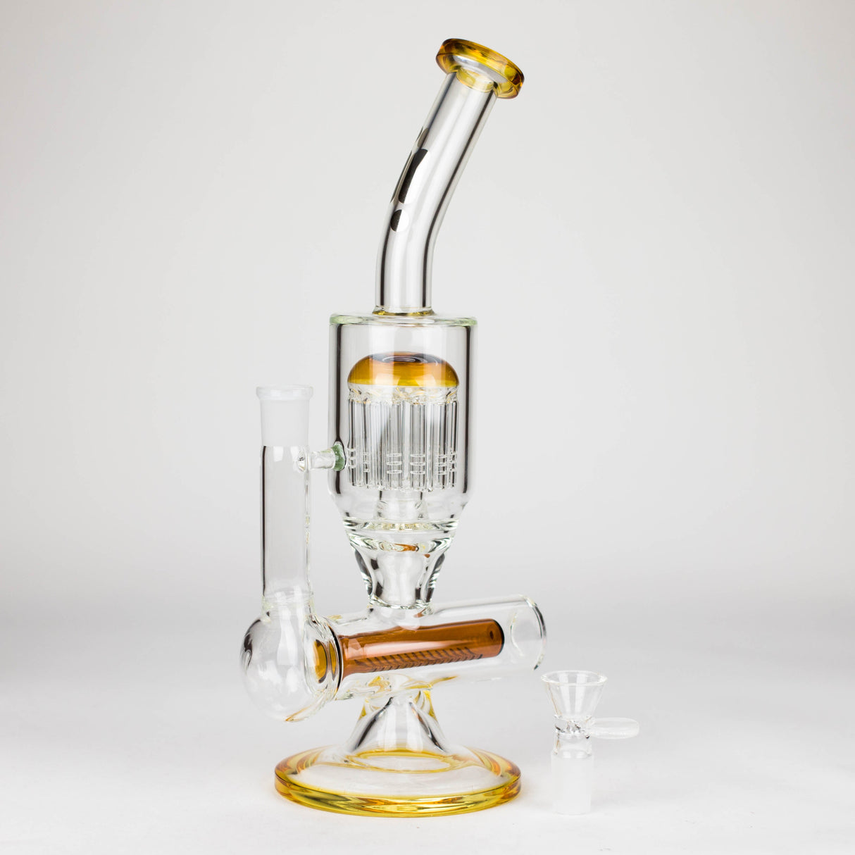 Infyniti | 13.5" percolator and inline diffused water bong