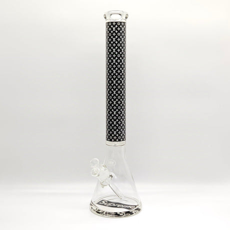 20" Stylish Designed 9mm Glow in the dark Glass Bong [LV205009]_5