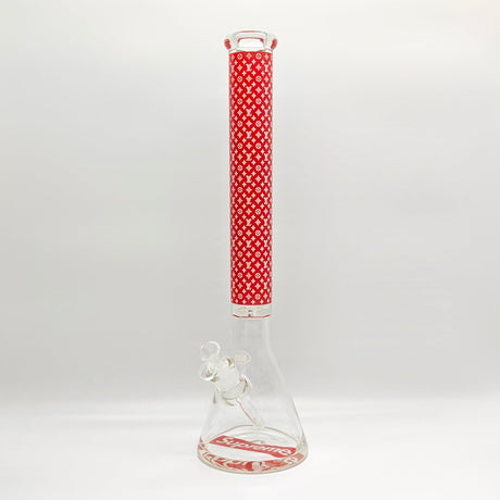 20" Stylish Designed 9mm Glow in the dark Glass Bong [LV205009]_4