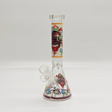 9" 4mm Assorted Characters Beaker Bong [093204P]_7