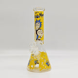 10" 5mm Assorted Design Beaker Bong [103805P]_1