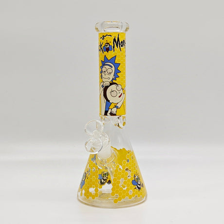 10" 5mm Assorted Design Beaker Bong [103805P]_1