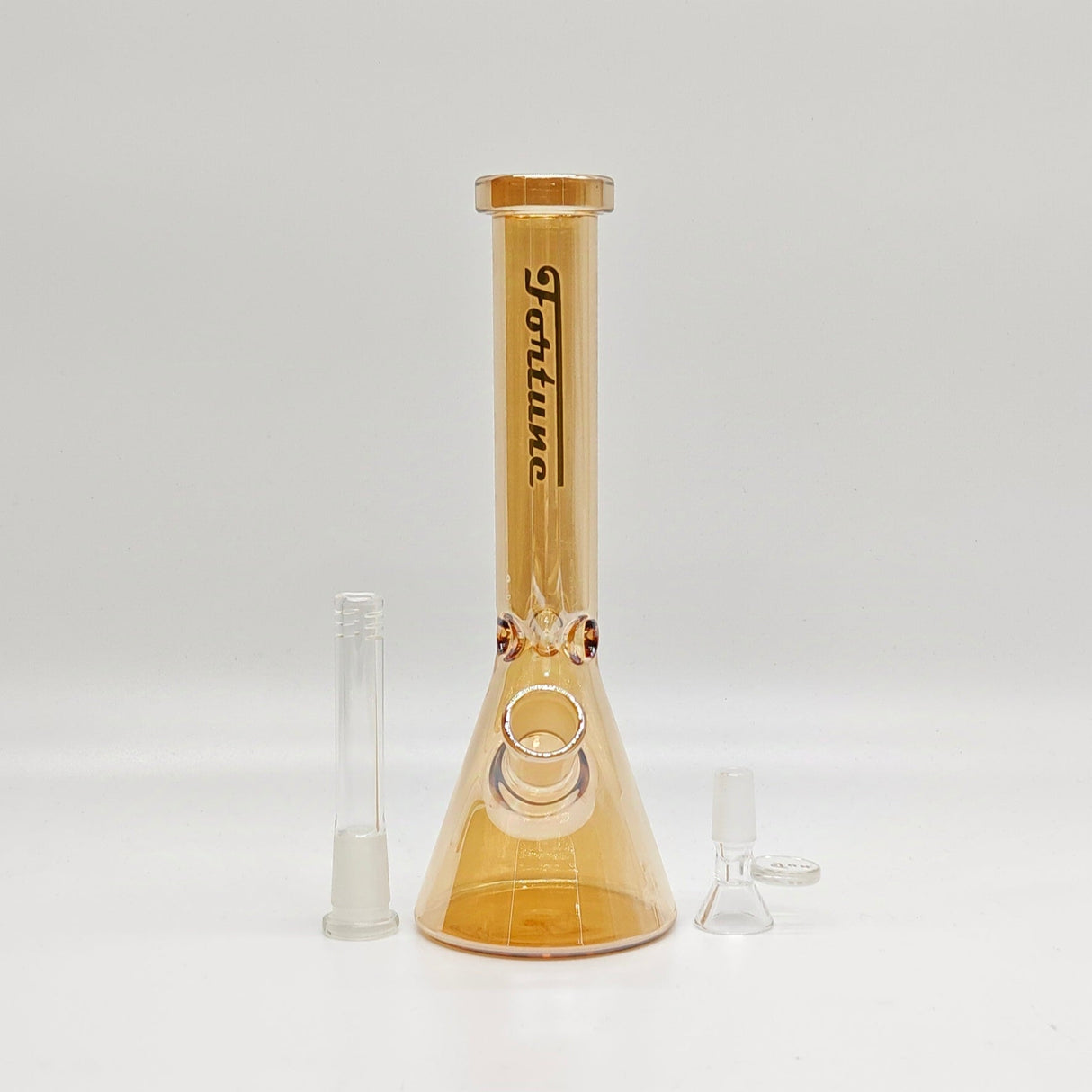 Fortune | 9" 4mm Electroplate Beaker Bong [093204E]_7