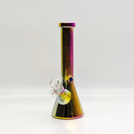 Fortune | 9" 4mm Electroplate Beaker Bong [093204E]_5