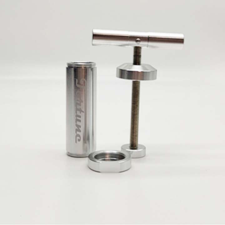 Fortune-T Handle Metal Alloy Pollen Press Compressor 4-3/4"_2