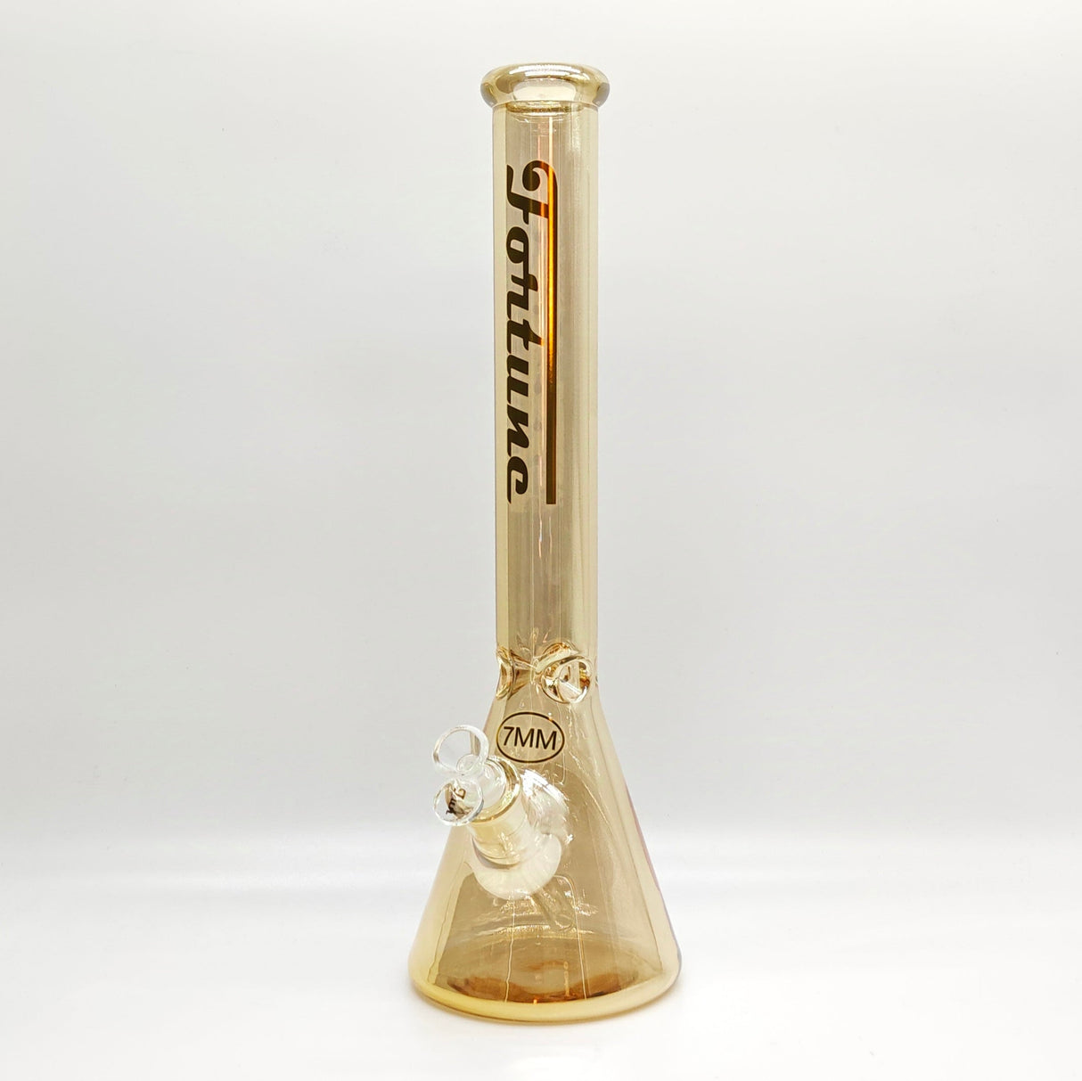 Fortune | 18" Electroplate Glass Beaker Bong [185007E]_3