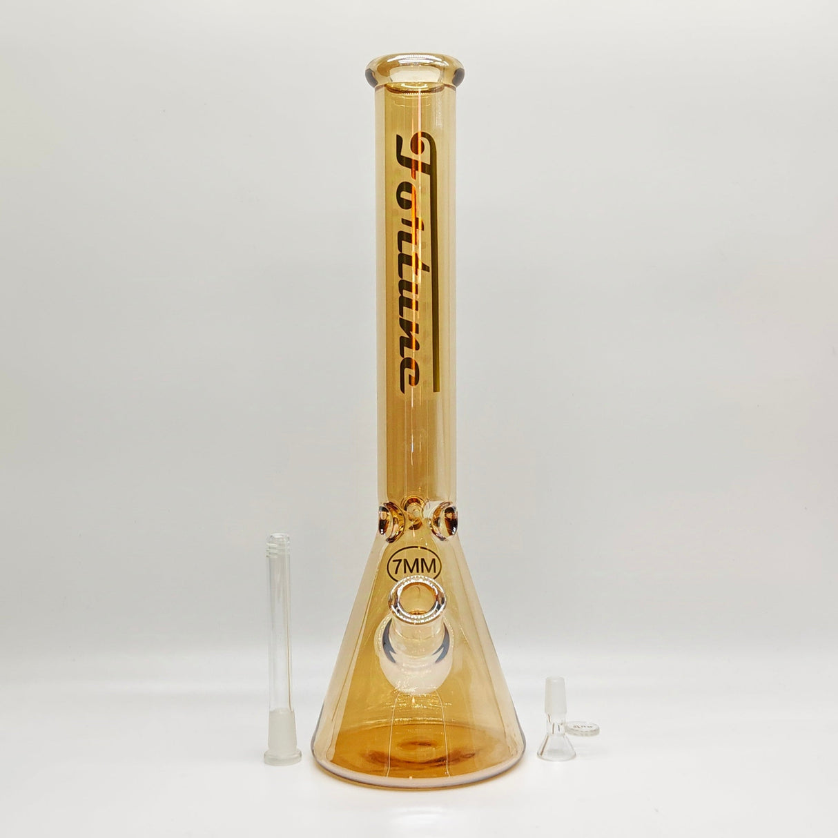 Fortune | 18" Electroplate Glass Beaker Bong [185007E]_6