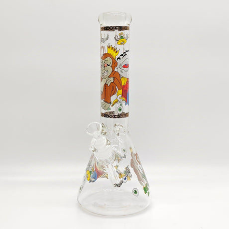 14" 7mm Novelty Design Beaker Glass Bong [240612]_5