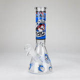 10" Comic Blast Glow in the dark Glass Bong [MG-160]