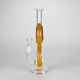 8.75" Double Donut Glass Bong [MK-BB04]