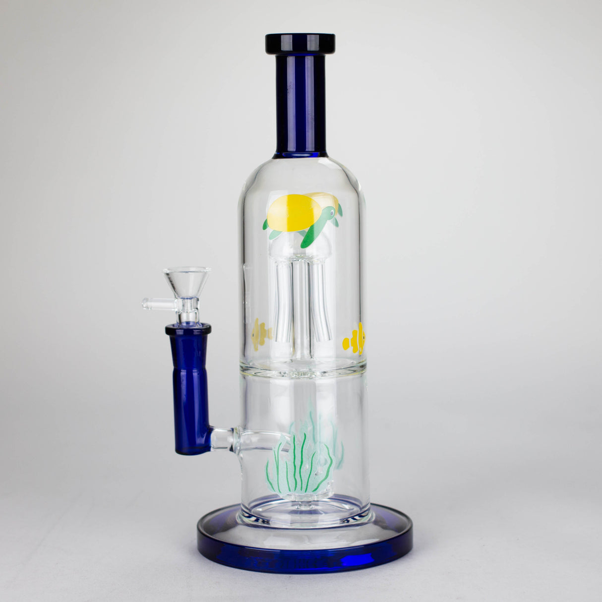 10.5" Tropical Ocean Glass Bong [MK-BB05]