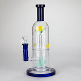 10.5" Tropical Ocean Glass Bong [MK-BB05]