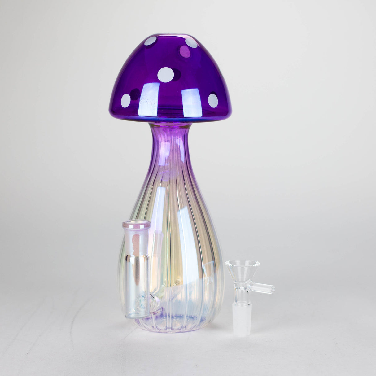 8.75" Mushroom Glass Bong [MK-BB06]