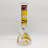 14" 9mm Cartoon Beaker Glass Bong [145009P]_3