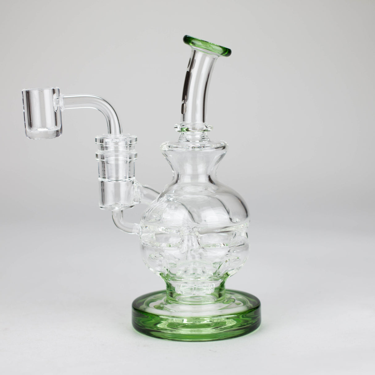 Infyniti | 6" Double glass recycle rig with shower head diffuser [GP1935]